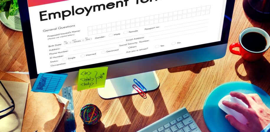 Employment Termination Form Document Concept